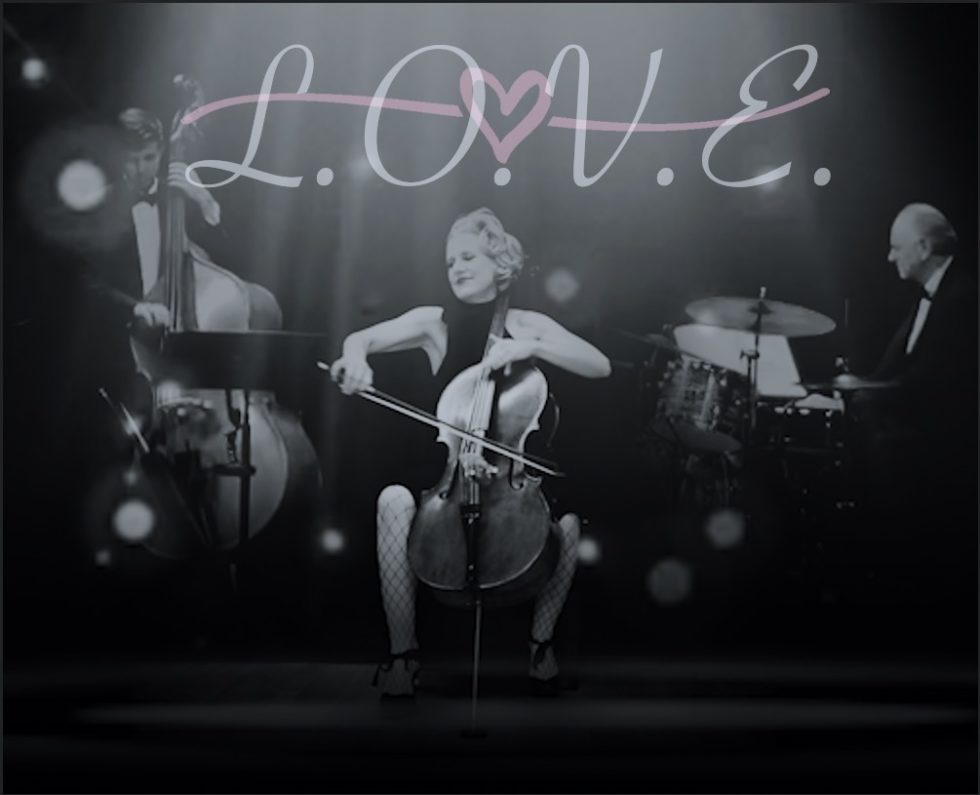 Ellen Cameron Cello Blonde in Black